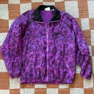 Reebok Black and Purple Jacket